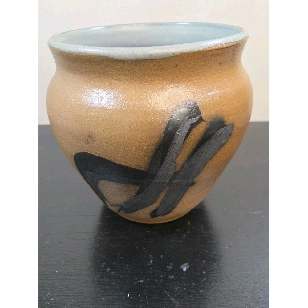 Vintage‎ Signed Studio Art Pottery Vase 6